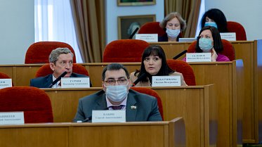 Заседание Законодательного Собрания Оренбургской области